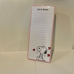 Snoopy notepad
